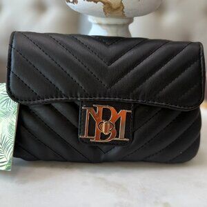 NWT Badgley Mischka Simple Phone Crossbody w/ Letter Lock